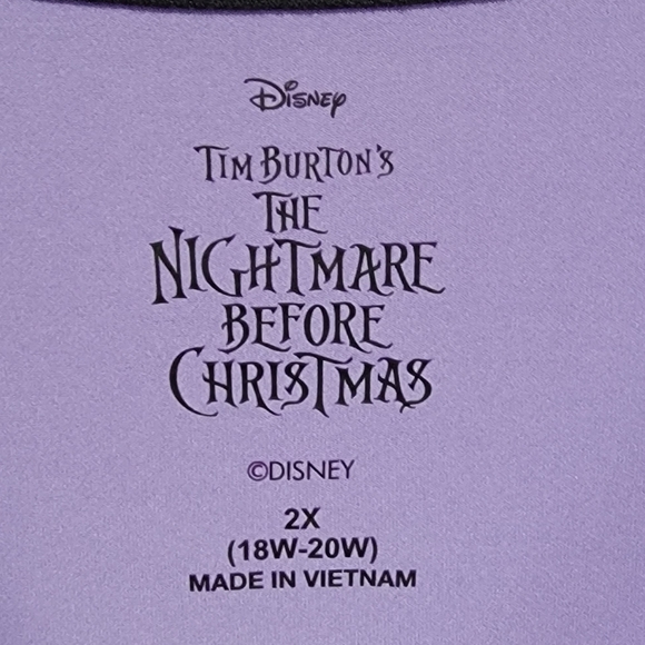 Disney Lavender Nightmare Before Christmas Nightgown - Picture 4 of 6